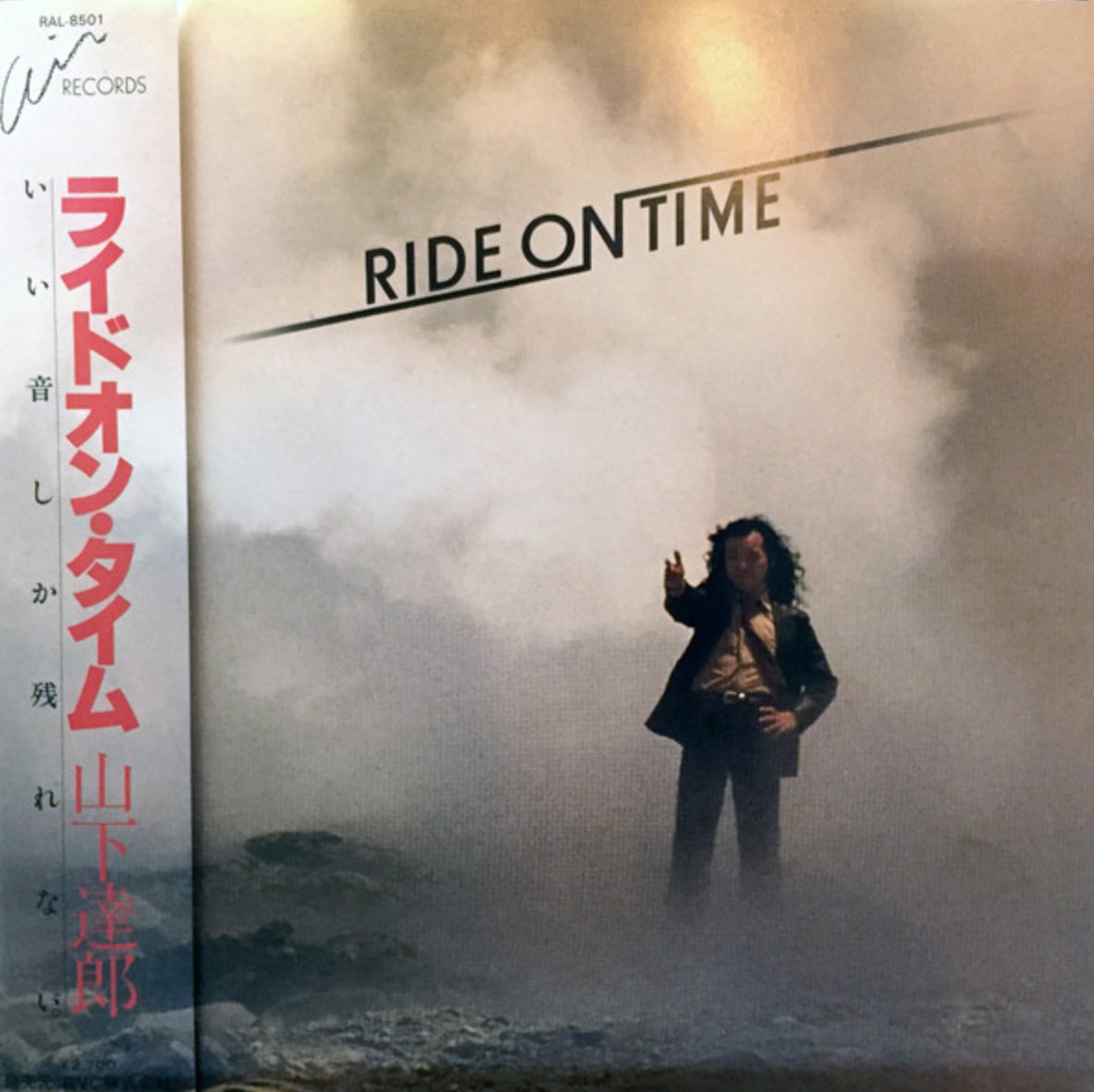 Album cover for Tatsuro Yamashita's Ride on Time